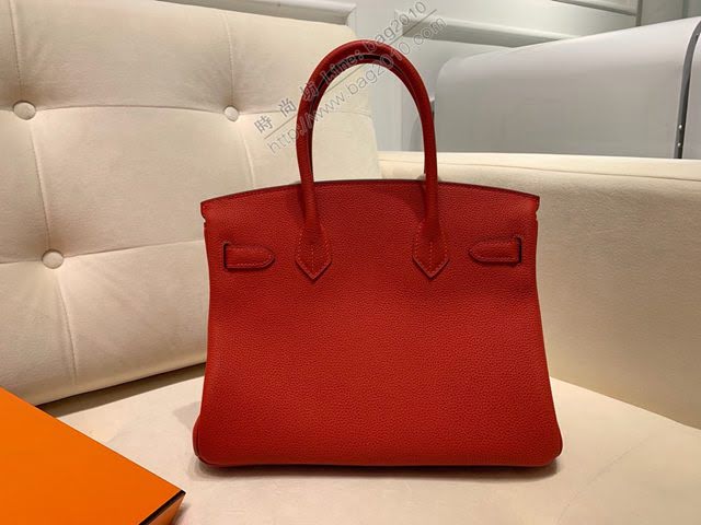 Hermes女包 愛馬仕Birkin Hermes鉑金包 togo小牛皮 半手工蠟線縫製 Hermes手提女包  am1883